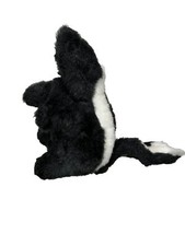 Vintage Folkmanis Furry Folk Hand Puppet Wildlife Skunk Stuffed Plush Animal