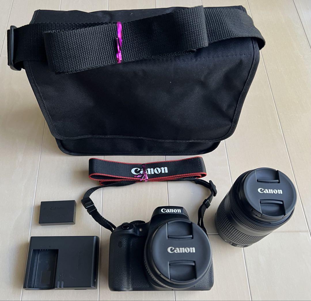 CANON EOS Kiss X8i Double Zoom Kit 802698 | eBay