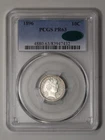 1896 10C Barber Dime PCGS PR63 (CAC)