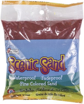 Scenic Sand 1lb Bright Red