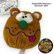 Silly Slammers Bean Bag Plush Brown Bear CLAUDE Toy 1997 ORIGINAL NEW OLD STOCK