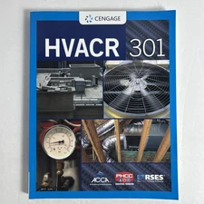 HVACR 301 Cengage Paperback by John Hohman ACCA PHCC RSES HVAC Training Skills