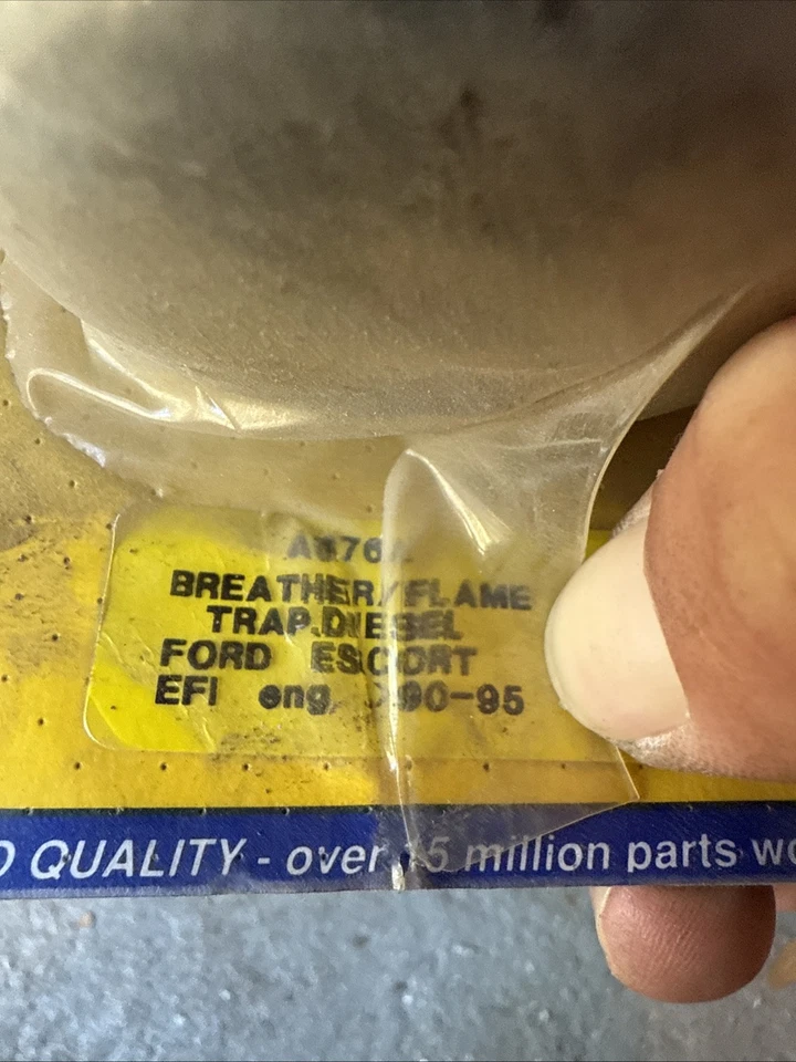 Breather/Flame Trap Diesel Ford Escort EFI   90-95 - Image 2 of 4
