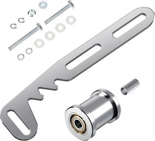 Mini Bike Chain Tensioner Adjuster Bracket with Roller Compatible with Predator