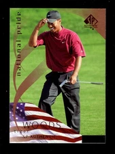 2003 SP AUTHENTIC NATIONAL PRIDE #38 TIGER WOODS