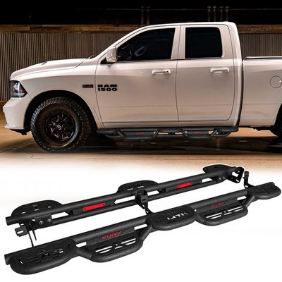 VIjay Running Boards for 2009-2024 Dodge Ram 1500 Classic Quad Cab Side Step Bar