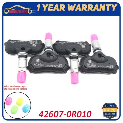 42607-0R010 New for Toyota Highlander RAV4 4x TPMS Tire Pressure Monitor Sensor