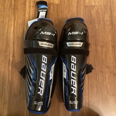 Bauer MS-1 Hockey Shin Guards 12 /30 cm New With Tags