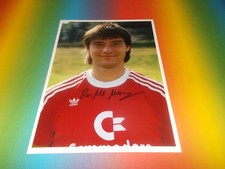 Reinhold Mathy Bayern Munich signed autographed autograph 20x28 photo