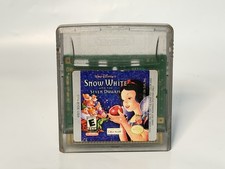 Snow White Gameboy Color Nintendo GBC - Tested & Working