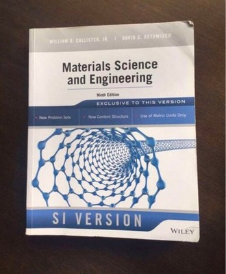 Materials Science And Engineering 9Th