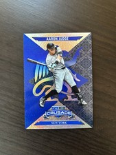 Aaron Judge 2025 Crusade Blue Mojo Prizm #38 New York Yankees MVP All Star