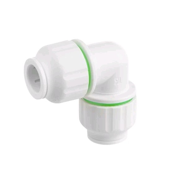 15mm Flomasta Push-fit 90° Pipe elbow Bend Pack of 10