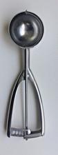 INOX Edelstahl Ice Cream, Cookie Dough Spring-Loaded Scoop Stainless Steel  18/8