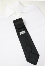 Classic Man Tie For Men One Size Black Polka Dot Pointed