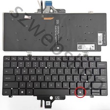 New Dell Latitude 3450 5450 Series Laptop Keyboard US Backlit With AI Key