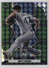 2022 Panini Mosaic Rookies Green Mosaic Prizm Matt Brash #262 14tz
