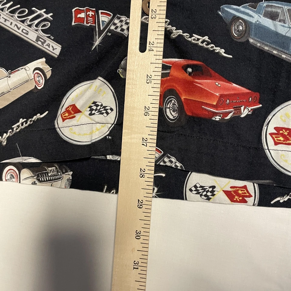 Camisa Chevrolet Corvette Stingray Para Hombres Grande Botón Hawaiano GM David Carey Foto 2 de 4