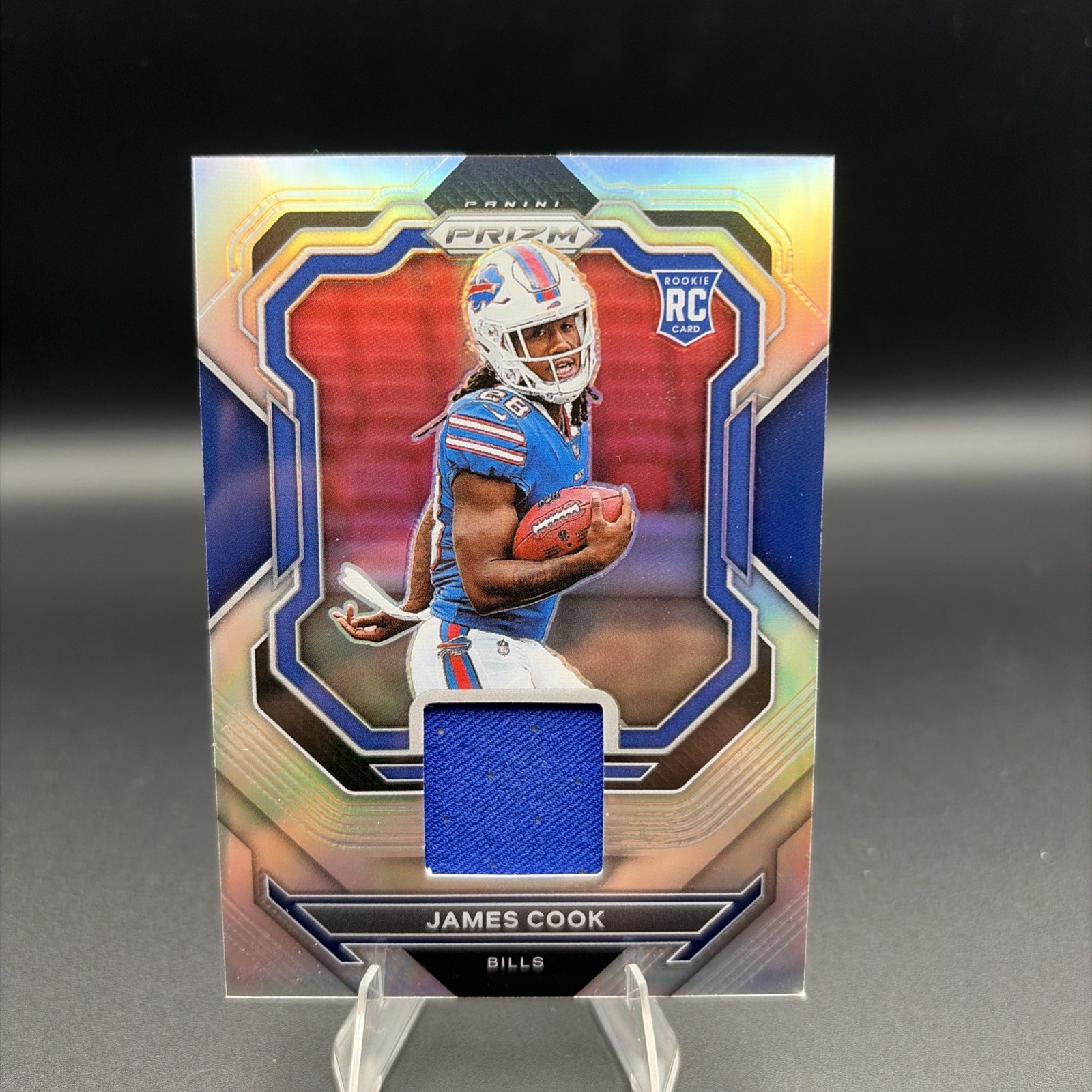 2022 Panini Prizm - Premier Jerseys James Cook #PJ-JC (MEM, RC)
