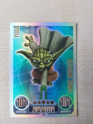 Force Attax CW Serie 1 FORCE MEISTER NR. 174 Yoda 101 101 Star Wars DEUTSCH
