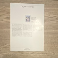 France Bloc-feuillet commémoratif Les gens du voyage non oblitéré