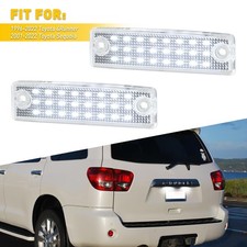 LED Light License White Plate For 1996-2022 Lamp Toyota 4Runner Sequoia 44583