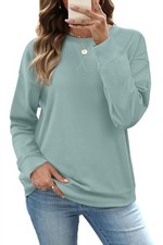 Sweatshirt for Women Crewneck Sweaters Pullover Tops 2025 Fashion Outfits Top...