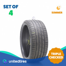 Set Of 4 Used 23535r19 Hankook Ventus S1 Evo3 91y - 6.5-732