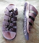 NWT Ozark Trail Mens 13 Fisherman Slide Sandals Brown Slip On Outdoor Comfort K4 — photo 3