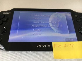 [Near MINT] Sony PS Vita Crystal Black PCH-1000 ZA01 OLED Wi-fi Console
