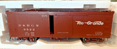 Coche de carga Bachmann Spectrum escala G D&RGW "LS" con techo Murphy #88696 | Condition: New