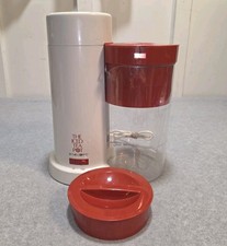 Mr. Coffee Iced Tea Pot TM1 Red Tested Pitcher Lid Red Rust Works