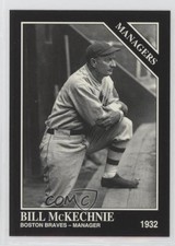 1993 The Sporting News Conlon Collection Bill McKechnie #831 HOF 0kb5