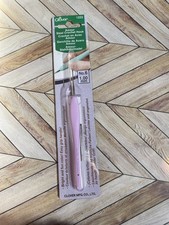 Clover Steel Amour 1.00mm Pink Crochet Hook