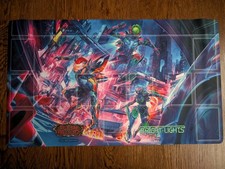 FAB TCG Flesh & Blood PLAYMAT Bright Lights Evo Circuit Breaker
