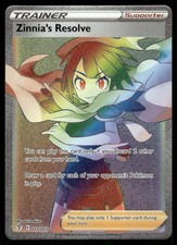2021 Zinnia's Resolve 225/203 Secret Rare Holo NM/Mint SWSH07: Evolving Skies on eBay