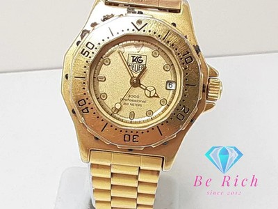 TAG Heuer 3000 Gold Women's Watch - 937.408 for sale online | eBay