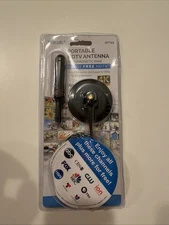 Portable Digital HDTV Antenna 4K Magnetic Base Luxtronic DT103 New