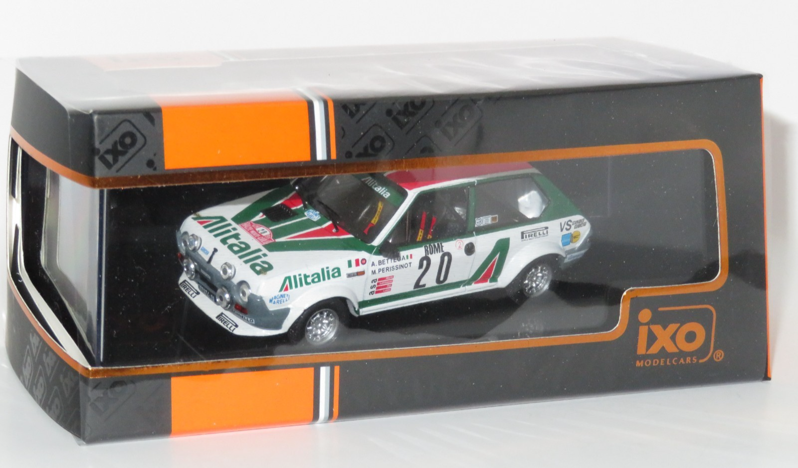 1/43 Fiat Ritmo 75 Abarth  Alitalia  Rally Monte Carlo 1979 #20 A.Bettega