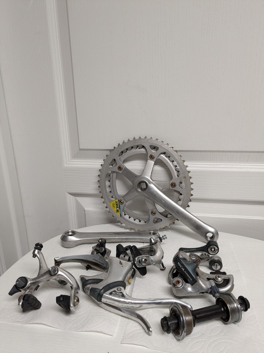 Vintage Shimano 105 1050 7 Speed Road Groupset Brakes Shifters