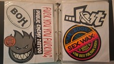 Vintage Sticker Collection Rock Skater Original Punk