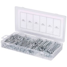 KS Tools Split Pins Assortment, 1.5X25-4.0X60mm, 1000 Pcs