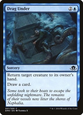 Drag Under Common | 57 NM/M | Eldritch Moon | Magic MTG