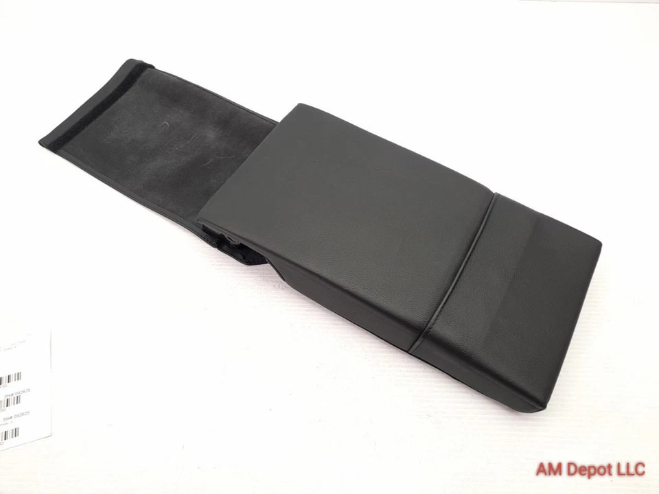 BMW 330xi 330i 325i 325xi E46 2002 sedán reposabrazos central trasero Montana negro Foto 2 de 4