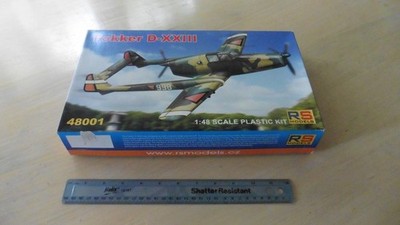 Very Rare RS Models 1/48 Fokker D-XXIII with photoetch New Sealed #48001