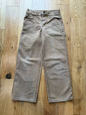 Carhartt Cargo Carpenter Trousers - Small Brown Cotton 10Years - Image 1 of 4