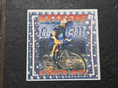 Vintage Extreme Limits Mountainbike Aufkleber 90er MTB Sticker Hummelsheim 