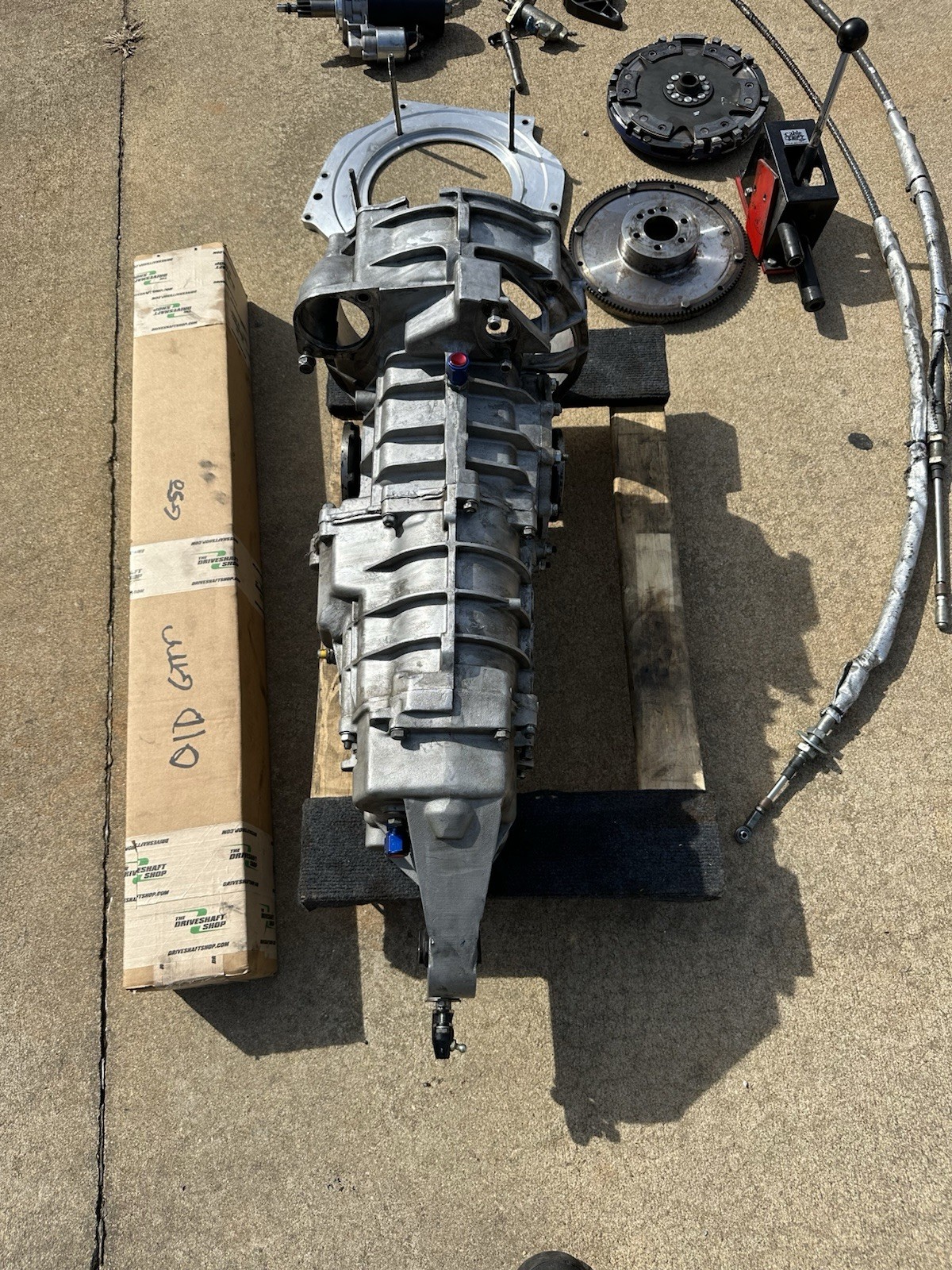 Mid Engine Shifter Complete G50 Transaxle For Mid engine LS race Ready Clutch, Starter ...