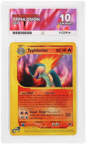 Typhlosion graded ACE 10 for sale on eBay