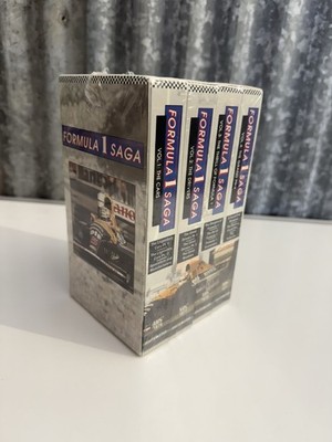 Formula 1 Saga - V. 1-4: The Complete Series (VHS, 1994, 4-Tape